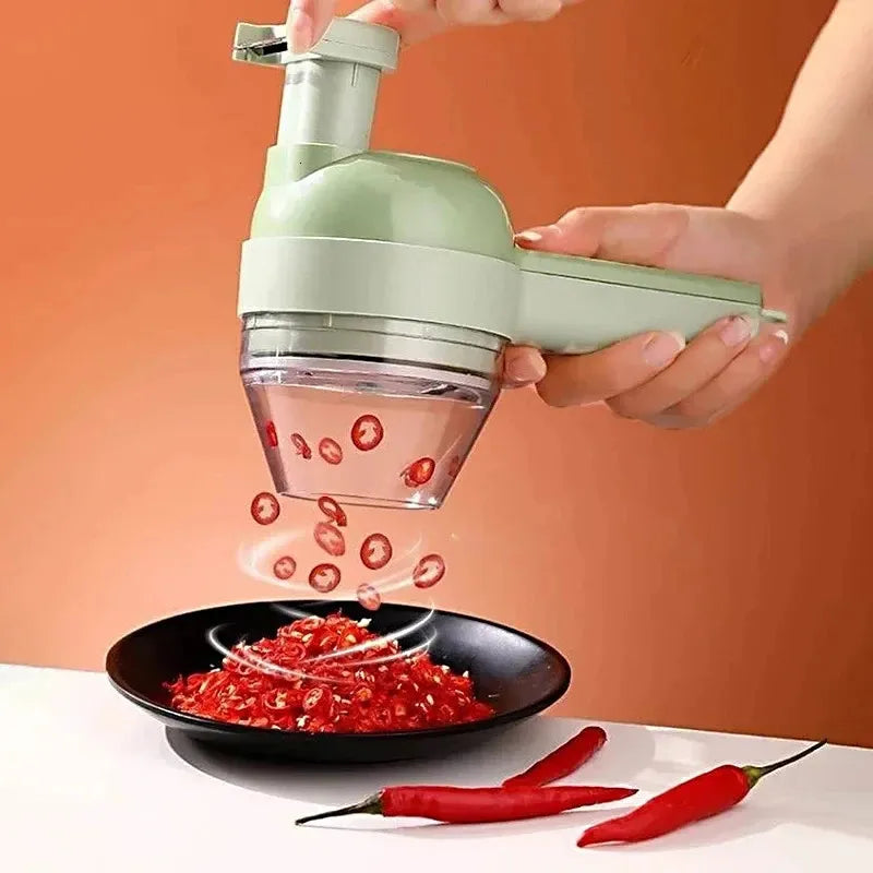 5-in-1 Electric Vegetable Chopper & Food Processor