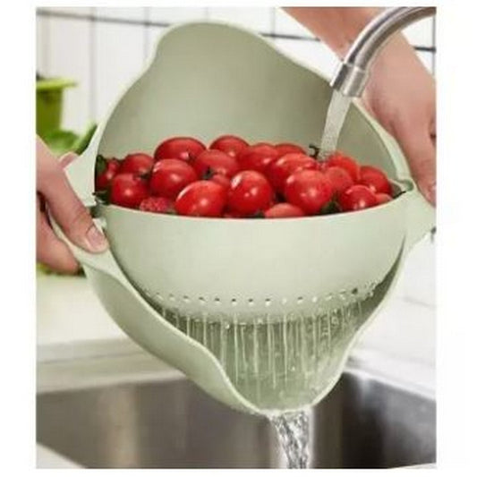 Collapsible Foldable Fruit & Vegetable Washing Basket Strainer