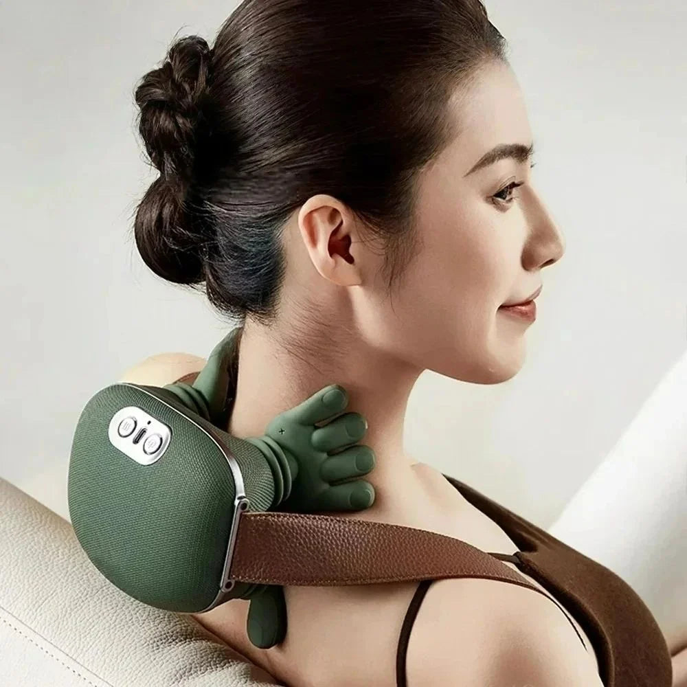 Neck & Shoulder Kneading Massager in Pakistan – Real Hand Massage Feeling