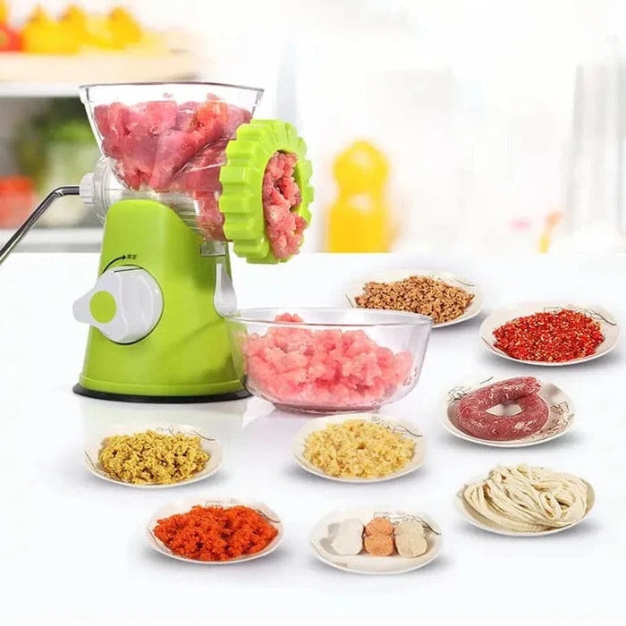 Grinder High-Quality Multifunctional Meat Mincer Vegetable Chopper Blender Home Kitchen Cooking Tools (random color)