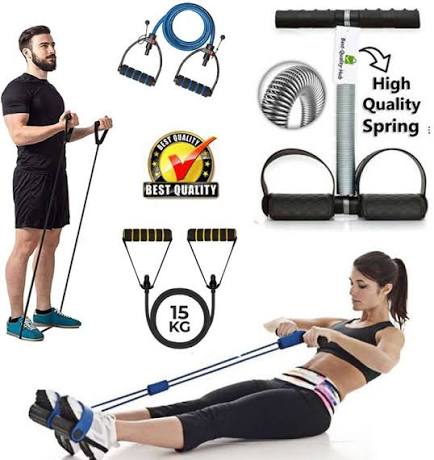 Tummy Trimmer Double Spring High Quality Resistance Trainer for Home Gym