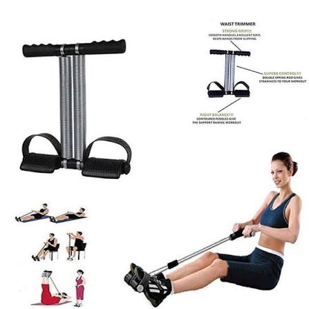 Tummy Trimmer Double Spring High Quality Resistance Trainer for Home Gym