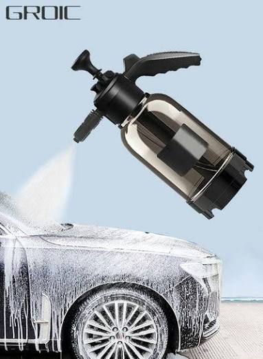 Hand Pump Foam Car Wash Sprayer Bottle Air Pressure Sprayer Car Cleaning Tools Gardening Spray Bottle Air Pump Watering Bottle